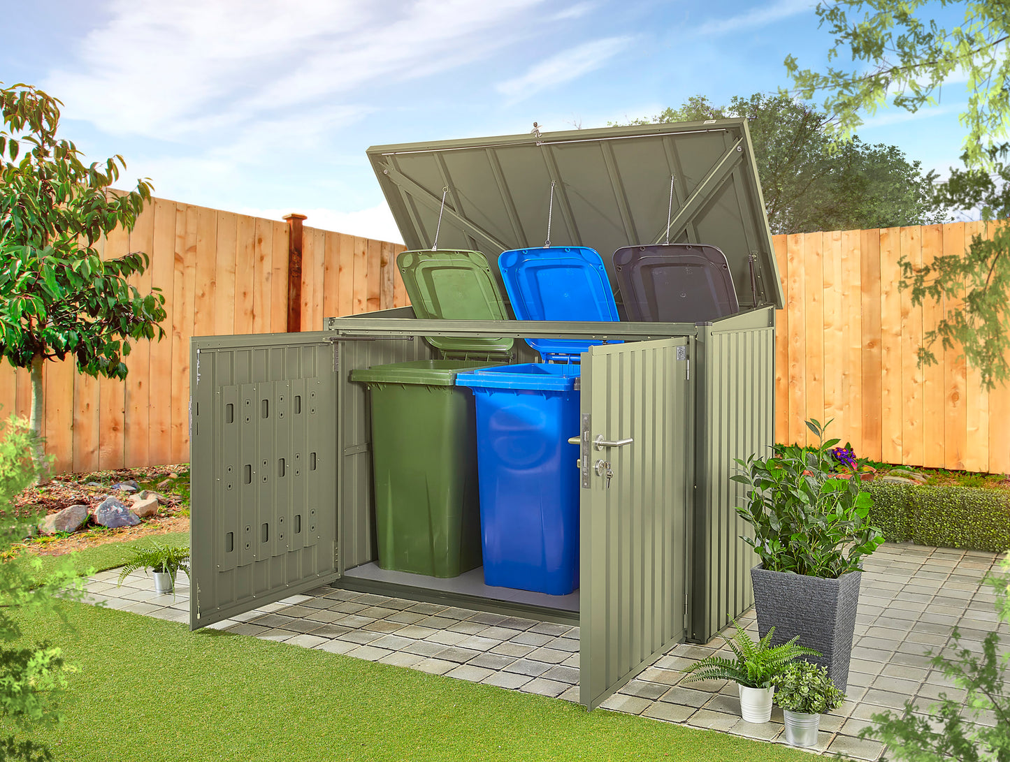 Green Bin Storage Unit