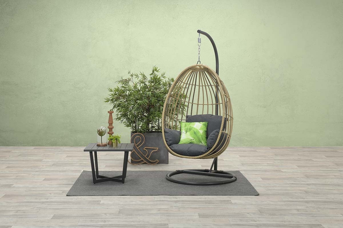 Garden Impressions - Panama Swing Chair Egg - 3 Colour Options - Beyond outdoor living