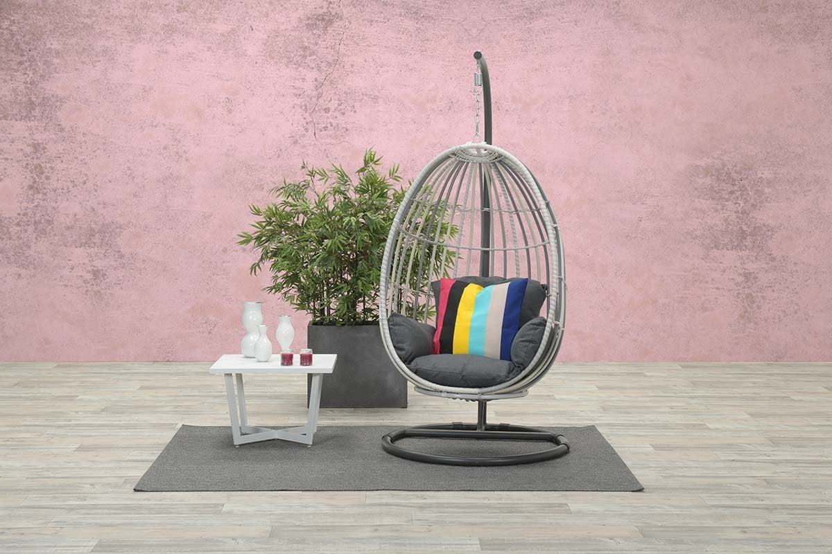 Garden Impressions - Panama Swing Chair Egg - 3 Colour Options - Beyond outdoor living