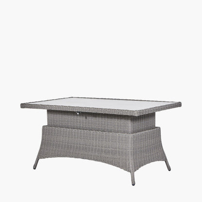 Pacific Lifestyle - Slate Grey Barbados Corner Set Long Left with Ceramic Top - Beyond outdoor living