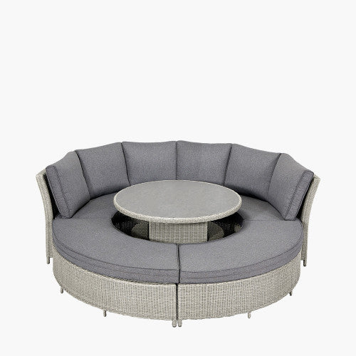 Pacific Lifestyle - Stone Grey Bermuda Daybed - Beyond outdoor living