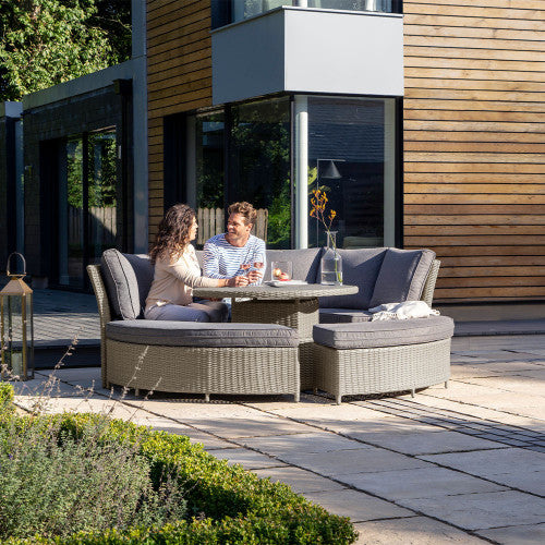 Pacific Lifestyle - Stone Grey Bermuda Daybed - Beyond outdoor living