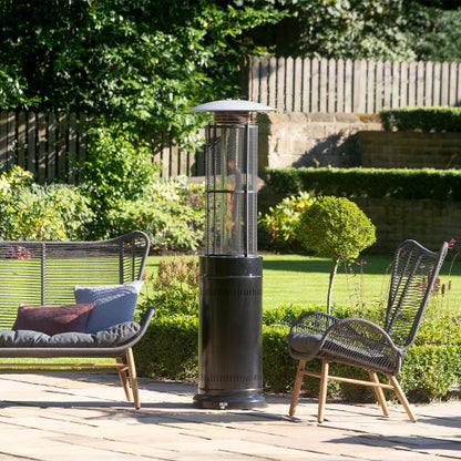 Pacific Lifestyle - Black Cylinder Patio Heater - Beyond outdoor living