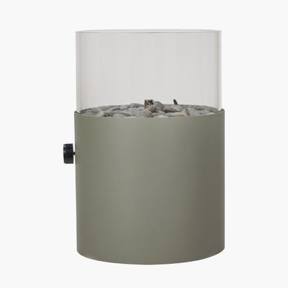 Pacific Lifestyle - Cosiscoop Extra Large Olive Green Fire Lantern - Beyond outdoor living