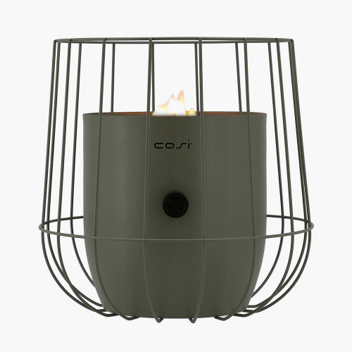 Pacific Lifestyle - Cosiscoop Basket Olive Lantern - Beyond outdoor living