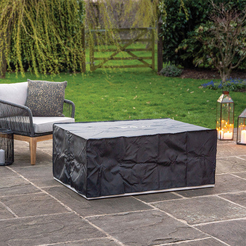Pacific Lifestyle - Cosiloft 120 White and Grey Fire Pit Table - Beyond outdoor living
