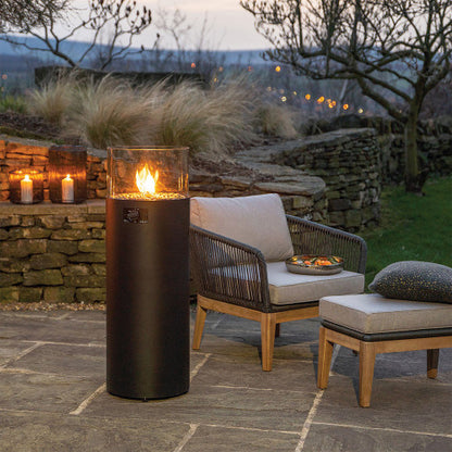 Pacific Lifestyle -  Cosiscoop Pillar Black Lantern - Beyond outdoor living