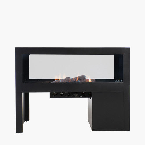 Pacific Lifestyle - Cosivista 120 Black Fire Pit - Beyond outdoor living