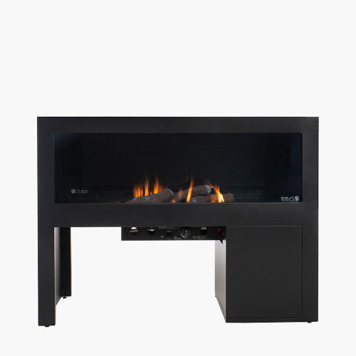 Pacific Lifestyle - Cosivista 120 Black Fire Pit - Beyond outdoor living