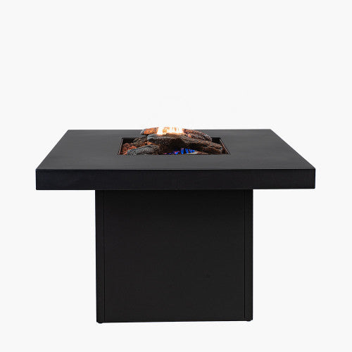 Pacific Lifestyle - Cosibrixx 90 Anthracite Fire Pit Table - Beyond outdoor living