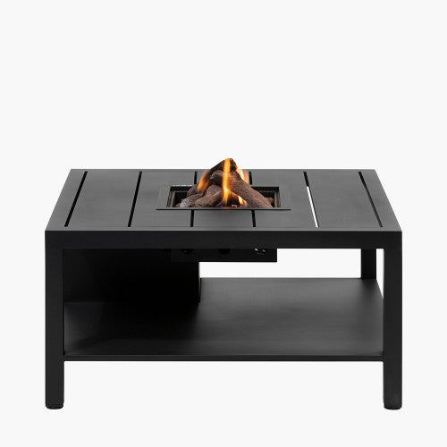 Pacific Lifestyle - Cosiflow 100 Square Anthracite Fire Pit Table - Beyond outdoor living