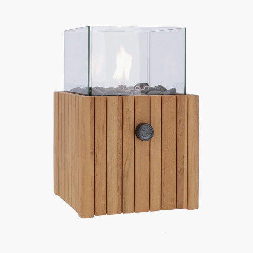Pacific Lifestyle - Cosiscoop Timber Square Fire Lantern - Beyond outdoor living