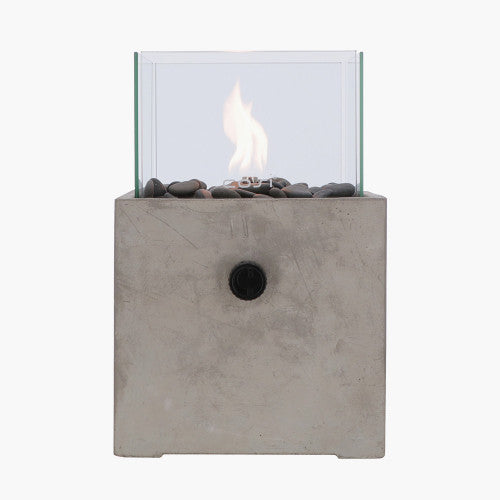 Pacific Lifestyle - Cosicement Square Fire Lantern - Beyond outdoor living