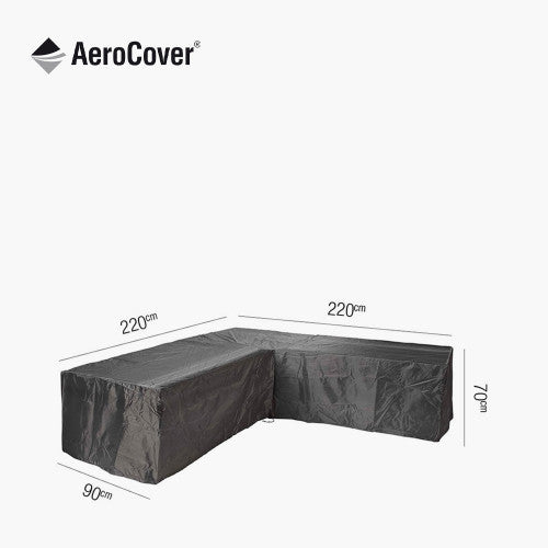 Pacific Lifestyle - Lounge Set Aerocover L-Shape 220 x 220 x 90 x 70 - Beyond outdoor living