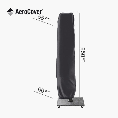 Pacific Lifestyle - Free Arm Parasol Aerocover 250 x 55/60 - Beyond outdoor living