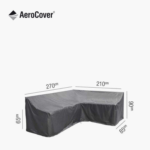 Pacific Lifestyle - Lounge Set Aerocover Long Left Cover 270x210x85x65x90cm - Beyond outdoor living