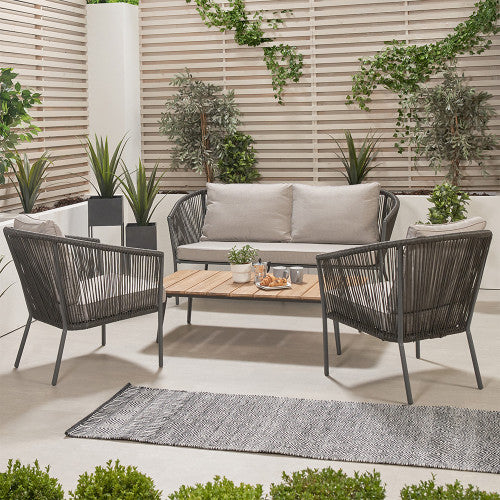 Pacific Lifestyle - Reims Lounge Set Grey - Beyond outdoor living