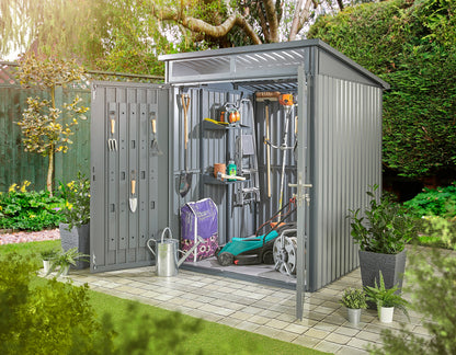 HEX Living - Hixon Pent Metal Shed