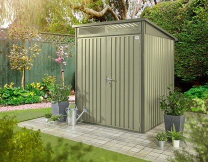 HEX Living - Pent Metal Shed