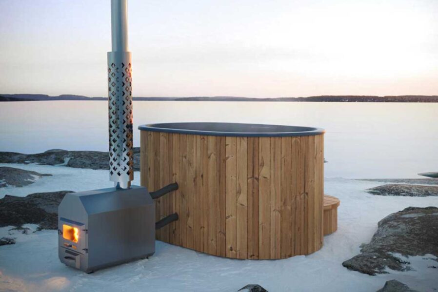 Bergen Wooden 2 Person Hot Tub - Beyond outdoor living