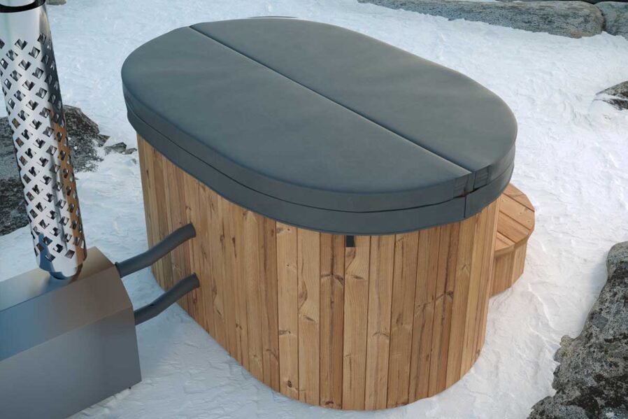 Bergen Wooden 2 Person Hot Tub - Beyond outdoor living