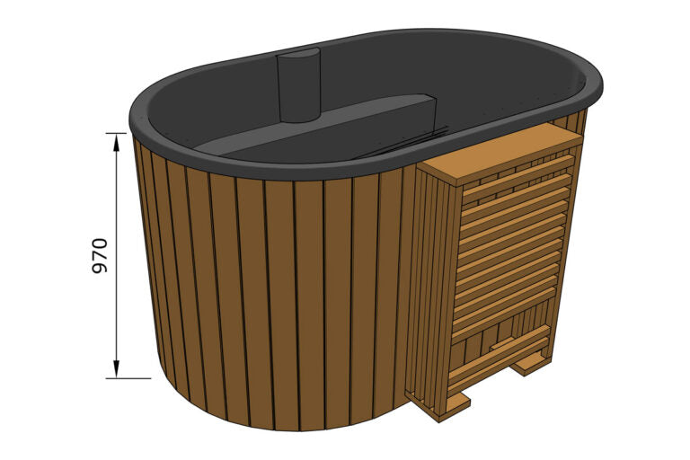 Bergen Wooden 2 Person Hot Tub - Beyond outdoor living