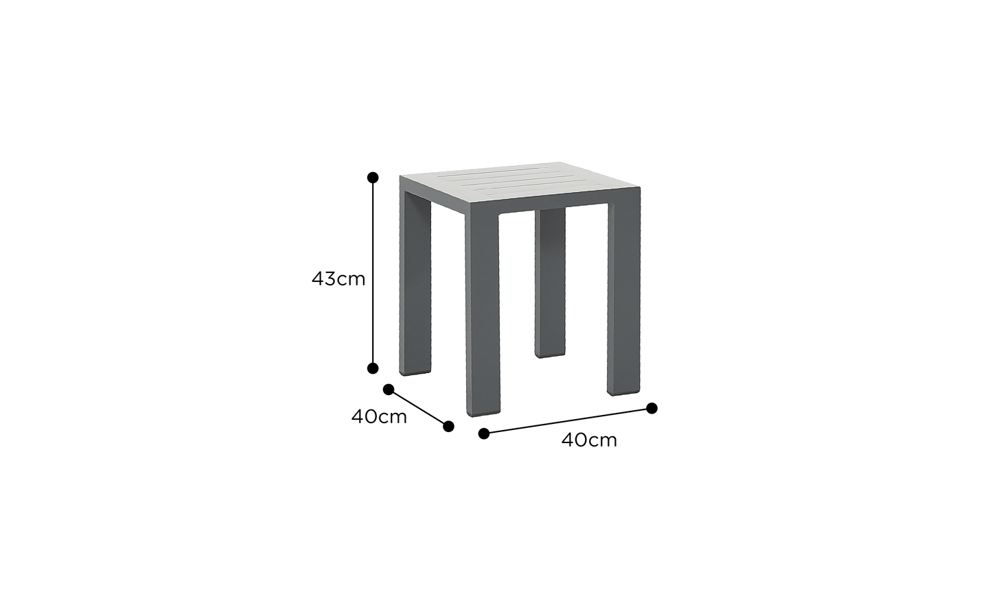 HEX Living - Tutbury Side Table