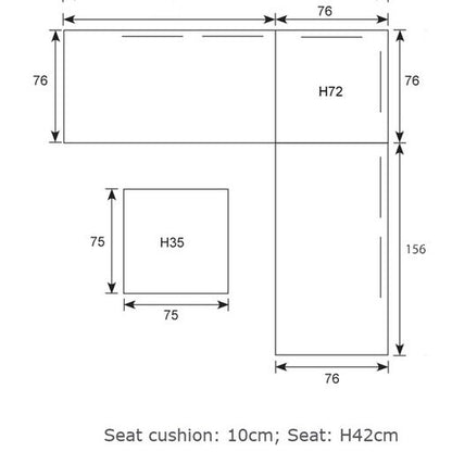 Garden Impressions- Adelaide Lounge Set 4-pcs - Beyond outdoor living