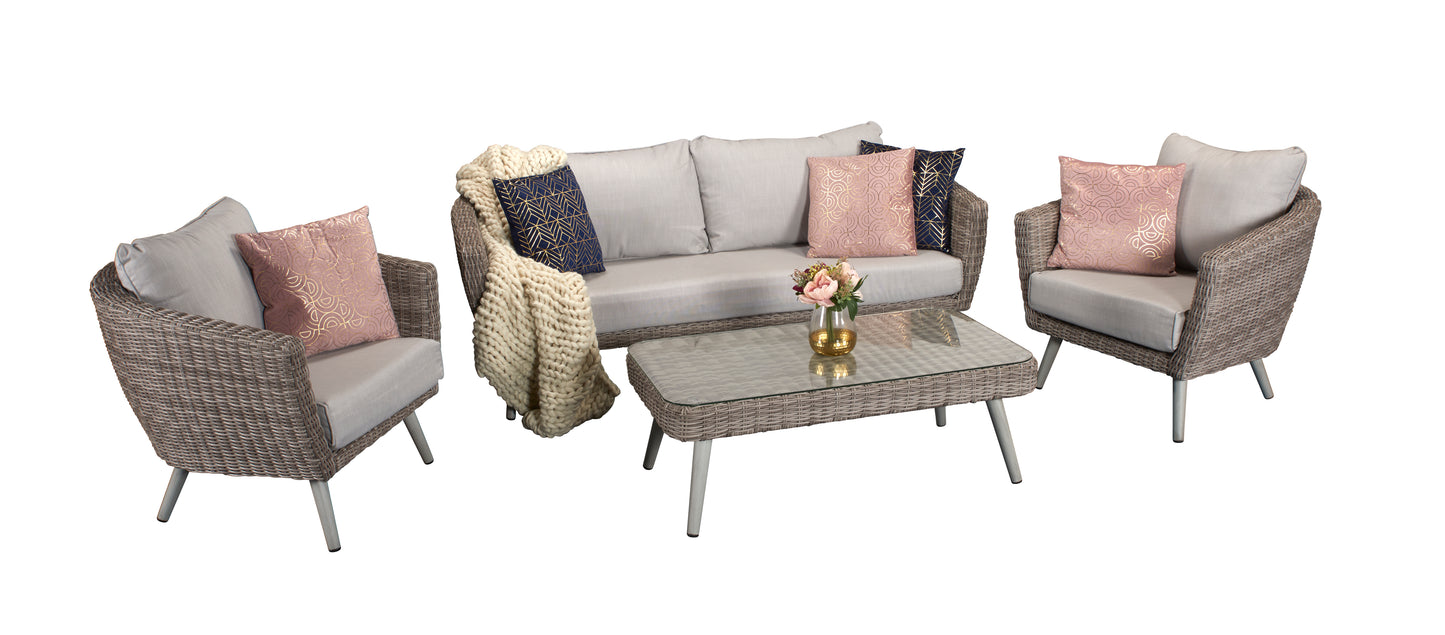 Signature Weave - Daniel Tub Style Sofa Set - Beyond outdoor living