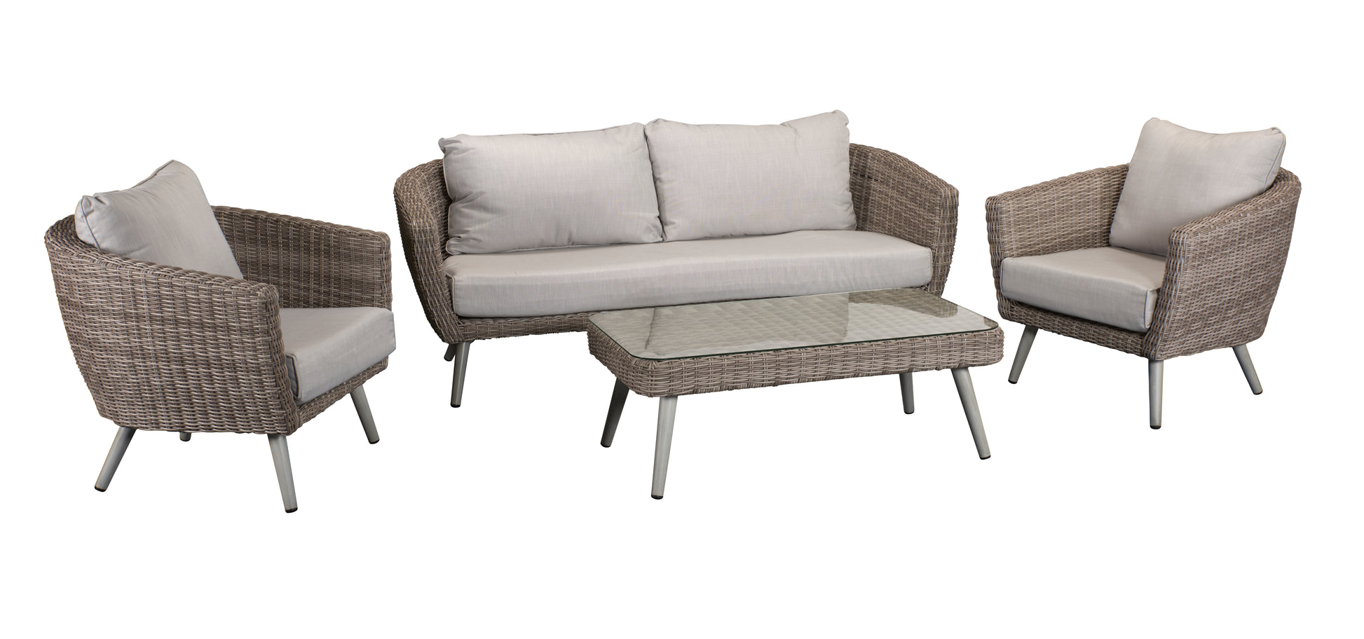 Signature Weave - Daniel Tub Style Sofa Set - Beyond outdoor living