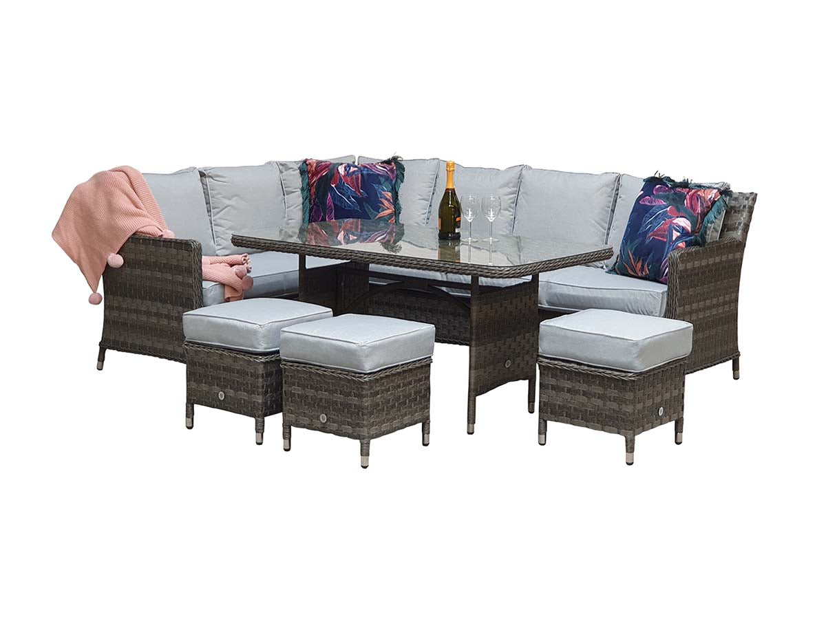 Signature Weave - Edwina Corner Dining Sofa 7 Seats - Beyond outdoor living